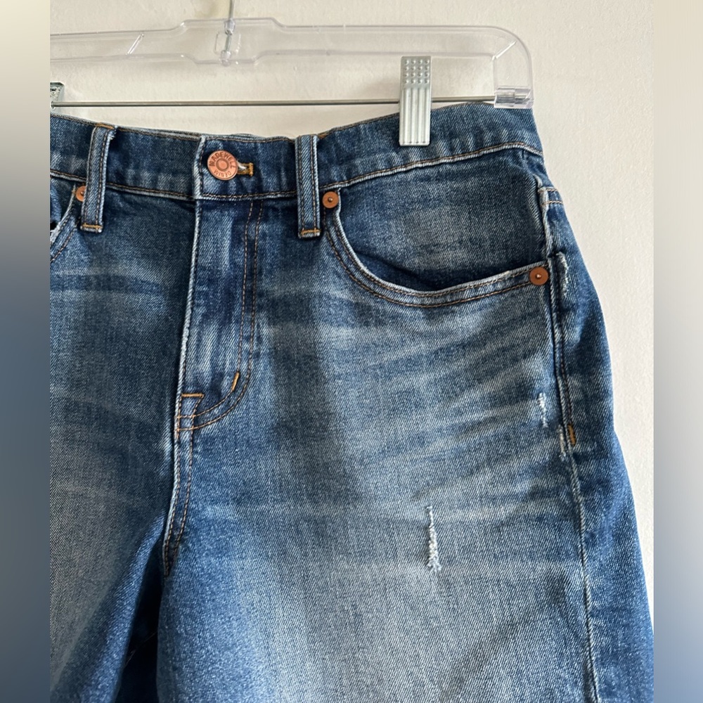 Madewell High-Rise Denim Jean Shorts in Malden Wash size 26 EUC - Picture 6 of 11